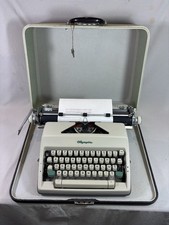 Olympia SM9 Typewriter Cleaned Serviced, + New Ribbon