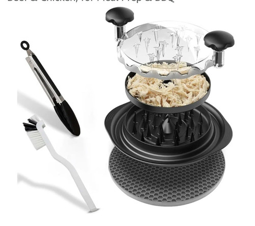 Manual meat shredder - shredder, with