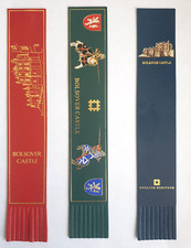 Bolsover Castle Derbyshire English Heritage Leather Bookmark Medieval Knights