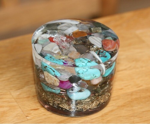 Beautiful orgonite tower - beautiful, orgonite,