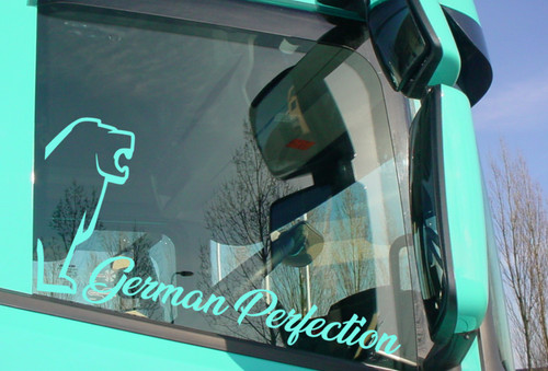 Man truck window decals - truck, 2