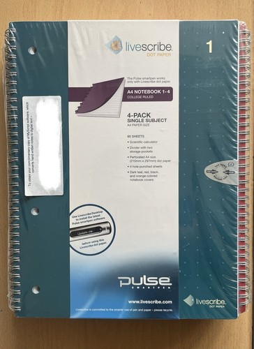 Livescribe notebook dot - livescribe,