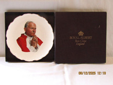 ROYAL ALBERT PLATE THE VISIT