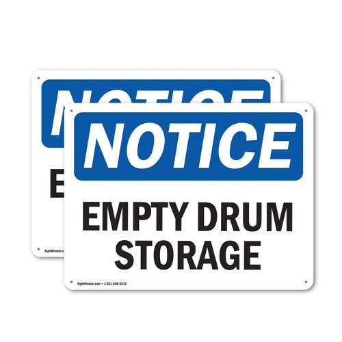 Empty drum storage - drum,