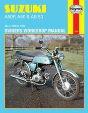 Haynes Manual 0328 for Suzuki AP50, A50 & AS50 (69 - 77) | LTD EDITION RE-PRINT