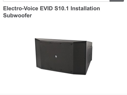 New electro voice - ev,