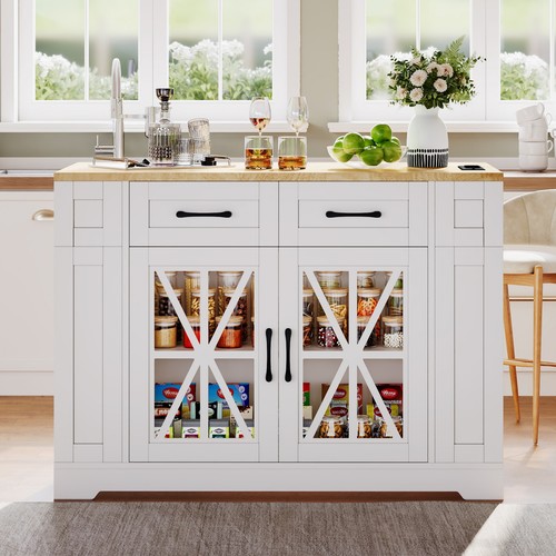 Kitchen island trolley drop - island,