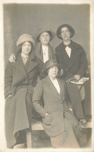 Family postcard taken by a - family,