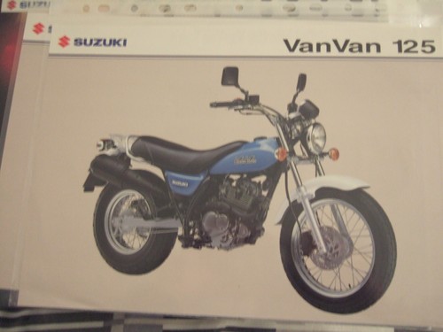 Suzuki motorcycle brochure - motorcycle,