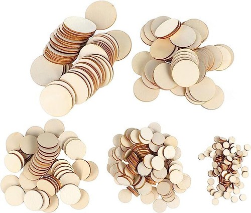 Wooden circle disk shape craft - circle,