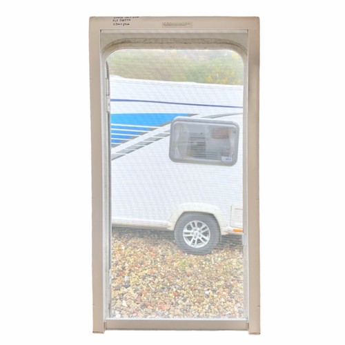 Hymer caravan door fly screen - hymer,
