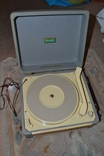 Vintage Marconiphone Record Player R708 portable vinyl 1960s