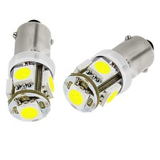 2X 12V NON POLARITY BA9S LED