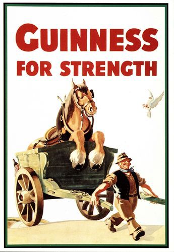 Vintage guinness for strength - vintage,