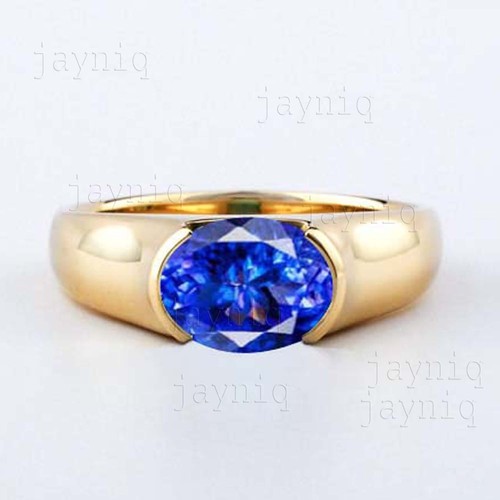 Blue tanzanite gemstone - blue,