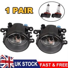2x L+R Halogen Fog Light Lamps