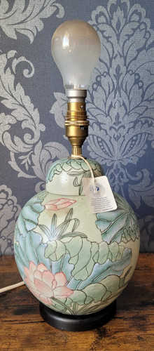 Ginger jar ceramic table lamp - ginger,
