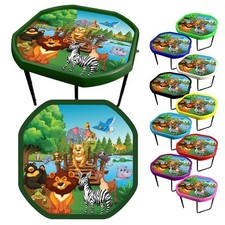 Kids Tuff Spot Play Tray + Animal World Play Mat + Height Adjustable Stand.