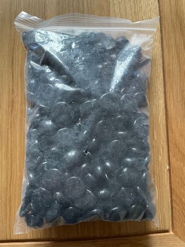 Decorative round glass pebbles - glass,