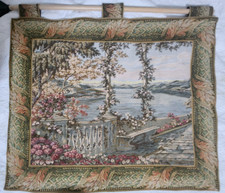 Vintage French Tapestry Garden