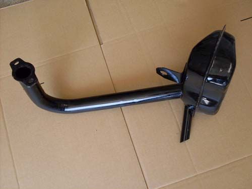 Vespa small frame exhaust