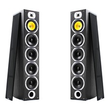 Fenton SHFT57B Tower Speakers 600W Passive Floor Standing Hi-Fi Set