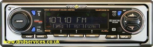 Vdo dayton refurbished stereo - dayton,