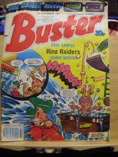 VIONTAGE UK COMIC BOOK BUSTER