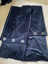 Navy Velvet Curtains 90x90 Dunelm Mill Brand New Never Used