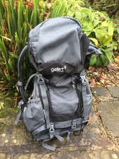 GELERT SHADOW 60L RUCKSACK CHARCOAL BLACK
