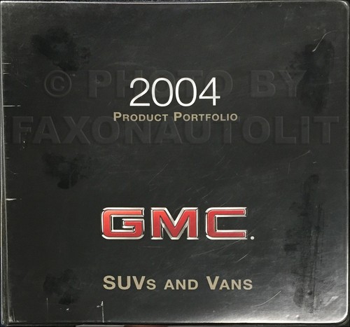 2004 gmc dealer album - dealer,