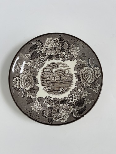 Enoch woods brown plate 14cm - woods,