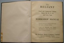 Reliant Regal Mk III IV V VI &