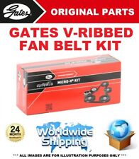 GATES V-RIB FAN BELT KIT for