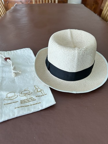 Men genuine foldable - genuine, panama
