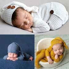 2x Newborn Baby Outfit Crochet