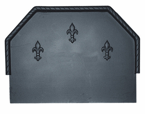 Cast iron fireback fireplace - cast,