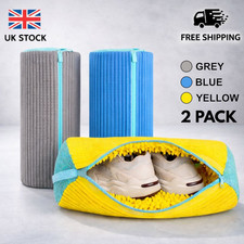 2PCS REUSABLE SHOE BAG WASHING