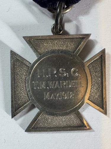 Silver rifle shooting medal - rifle,