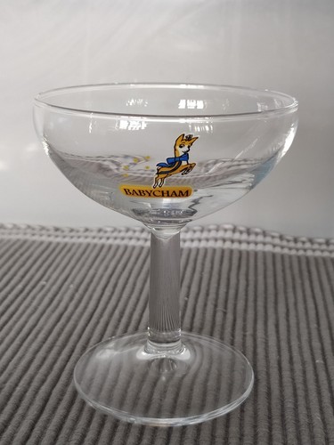 Babycham vintage glass 1970 - babycham,