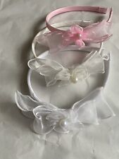 Girls Bow Flowers Headband