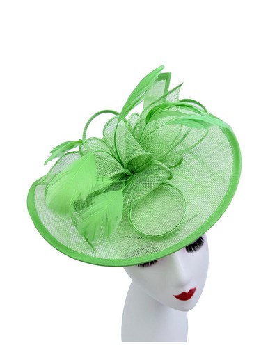 Women feathered sinamay - women,