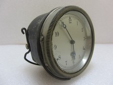 Smiths MA Car Dashboard Clock, Working, Original Retaining Spring & Instructions