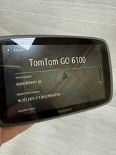 TomTom Go 6100 GPS Sat Nav UK