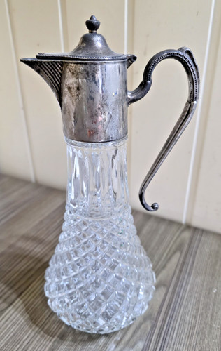 Vintage silver plated - -, cut
