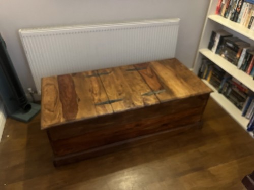 Solid sheesham wood - wood, blanket
