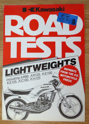 Kawasaki road tests - road,