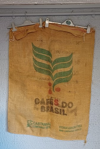 Hessian coffee bean sack - coffee,