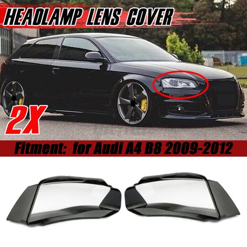 Pair headlight headlamp lens - pair,