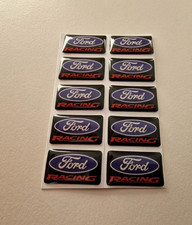 10x Ford Racing 3D Domed Bage